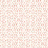 G56679 Ogee Floral Small Prints Cranberry and Tan Wallpaper By Galerie