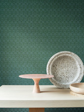 60551 L'Extasee Essentials L'Invité Emerald Wallpaper By Arte 60551 L'Extasee Essentials L'Invité Emerald Wallpaper By Arte