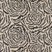 WK821/01 Jagged Roses x Eley Kishimoto Edition II Monochrome Wallpaper by Kirkby Design