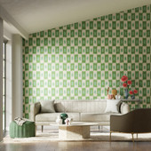 112921 Shiruku Colour 3 Emerald Wallpaper by Harlequin 112921 Shiruku Colour 3 Emerald Wallpaper by Harlequin