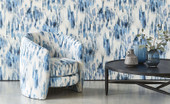 W632/04 Alora Wall Mural Reverie Sapphire Wallpaper By Villa Nova