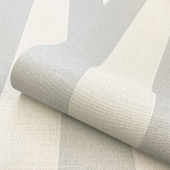 8120 Giorgio Stripe Soft Silver Wallpaper by Belgravia