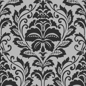 HO20024 Damask Motif Home Grey and Black Wallpaper By Galerie HO20024 Damask Motif Home Grey and Black Wallpaper By Galerie