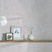 HO20046 Floral Motif Home Lilac and Pink Wallpaper By Galerie
