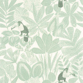 103920614 Rio Green & Co Vert d'Eau Wallpaper By Caselio