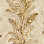49302 Palma Stratum Beige Wallpaper By Galerie