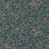 838-76 Linnea Kolonin Midnight Blue Wallpaper By Sandberg