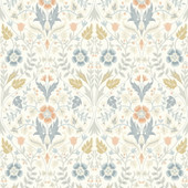 86336105 Archibald Arts and Crafts Bleu Givre Wallpaper by Casadeco 86336105 Archibald Arts and Crafts Bleu Givre Wallpaper by Casadeco