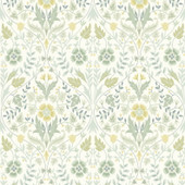 86337108 Archibald Arts and Crafts Vert Amande Wallpaper by Casadeco 86337108 Archibald Arts and Crafts Vert Amande Wallpaper by Casadeco