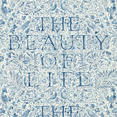 217190 The Beauty Of Life Emery Walker's House Indigo Wallpaper by Morris & Co