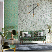 111634 Chaconia Colour 4 Emerald and Lime Wallpaper by Harlequin 111634 Chaconia Colour 4 Emerald and Lime Wallpaper by Harlequin