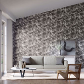 113005 Grounded Colour 4 Black Earth and Parchment Wallpaper by Harlequin 113005 Grounded Colour 4 Black Earth and Parchment Wallpaper by Harlequin