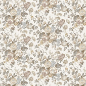 84020 Bouquet Edra Cottage Chic Beige Wallpaper By Galerie