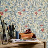 216809 Arbutus Compilation Wallpaper By Morris & Co 216809 Arbutus Compilation Wallpaper By Morris & Co