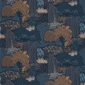 88726759 Niwa Kyoto Bleu Encre Wallpaper by Casadeco 88726759 Niwa Kyoto Bleu Encre Wallpaper by Casadeco