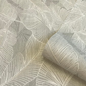 2142 Anaya Leaf Grey Wallpaper by Belgravia 2142 Anaya Leaf Grey Wallpaper by Belgravia
