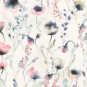 226-34 Lo Jordnara Multi Wallpaper By Sandberg 226-34 Lo Jordnara Multi Wallpaper By Sandberg