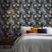 106431 Jardin Black Curiosity Wallpaper by Graham and Brown 106431 Jardin Black Curiosity Wallpaper by Graham and Brown
