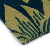 027708 Strawberry Thief Indigo Rug by Morris & Co 027708 Strawberry Thief Indigo Rug by Morris & Co