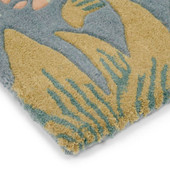 027718 Strawberry Thief Slate Rug by Morris & Co 027718 Strawberry Thief Slate Rug by Morris & Co