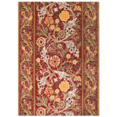 127400 Wilhelmina Russet Rug by Morris & Co 127400 Wilhelmina Russet Rug by Morris & Co