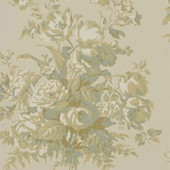 PRL706/01 Francoise Bouquet Signature Papers IV Parchment Wallpaper by Ralph Lauren