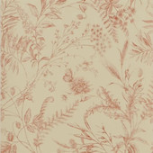 PRL710/07 Fern Toile Signature Papers IV Vintage Tea Wallpaper by Ralph Lauren
