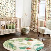 RG2026 Ladybugs Green Rug by Villa Nova