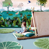 RG2027 Lily Pad River Rug by Villa Nova