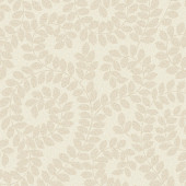 1925 Valentino Cream Leaf Wallpaper by Belgravia Zambaiti Parati