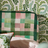 121160 Ertha Colour 4 Positano, Clover and Fig Leaf Fabric by Harlequin 121160 Ertha Colour 4 Positano, Clover and Fig Leaf Fabric by Harlequin
