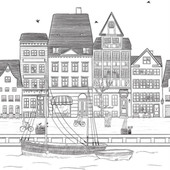 MLGT104210901 Copenhague Mural Moonlight 2 Wallpaper By Caselio MLGT104210901 Copenhague Mural Moonlight 2 Wallpaper By Caselio