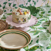 237321 Oaknut Stripe Arboretum Botanical Green Fabric by Sanderson 237321 Oaknut Stripe Arboretum Botanical Green Fabric by Sanderson