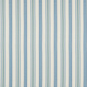 237328 Valley Stripe Arboretum Indigo and Ivory Fabric by Sanderson 237328 Valley Stripe Arboretum Indigo and Ivory Fabric by Sanderson