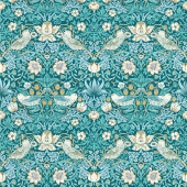 W0171/06 Strawberry Thief William Morris Designs Wallpapers By Clarke & Clarke W0171/06 Strawberry Thief William Morris Designs Wallpapers By Clarke & Clarke