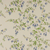 W7018/01 Fuchsia Ashdown Blue/Leaf Wallpaper By Colefax and Fowler W7018/01 Fuchsia Ashdown Blue/Leaf Wallpaper By Colefax and Fowler