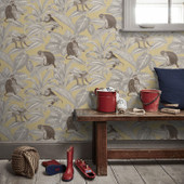 DYW0008 Indian Monkey Discovery Emperor Yellow Wallpaper By Sketch Twenty 3 DYW0008 Indian Monkey Discovery Emperor Yellow Wallpaper By Sketch Twenty 3
