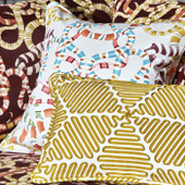 121141 Serpenti Velvet Colour 3 Bleached Coral Paprika Positano and Azul Harlequin Fabric 121141 Serpenti Velvet Colour 3 Bleached Coral Paprika Positano and Azul Harlequin Fabric