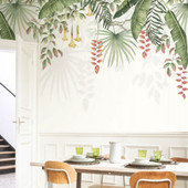 WDWS89197009 Bird of Paradise Wonderwalls Wallpanel by Casadeco WDWS89197009 Bird of Paradise Wonderwalls Wallpanel by Casadeco