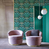 312747 Conway The Muse Wallpaper by Zoffany