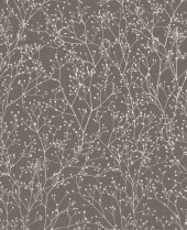 120369 Gypsophila Mocha/Silver Wallpaper by Clarissa Hulse 120369 Gypsophila Mocha/Silver Wallpaper by Clarissa Hulse