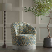 F1678/06 Strawberry Thief William Morris Designs Demin and Spice Fabric by Clarke & Clarke F1678/06 Strawberry Thief William Morris Designs Demin and Spice Fabric by Clarke & Clarke