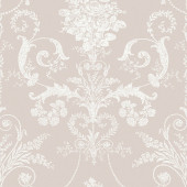 113378 Josette Dove Grey Wallpaper by Laura Ashley