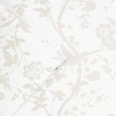 113391 Oriental Garden Pearlescent Wallpaper by Laura Ashley