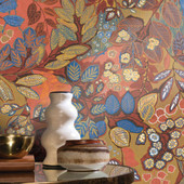 75091120 Belle de Nuit Ete Indien Wallpaper by Casamance 75091120 Belle de Nuit Ete Indien Wallpaper by Casamance