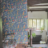 PJD6018/03 Orchard Fruits Picture Book Papers II Wallpaper by John Derian PJD6018/03 Orchard Fruits Picture Book Papers II Wallpaper by John Derian