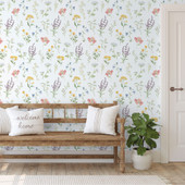 1901-2 Botanical Spring Blossom Wallpaper By Galerie