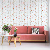1902-2 Vertical Garden Spring Blossom Wallpaper By Galerie