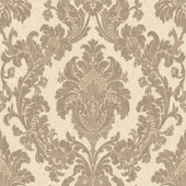 4410 Ciara Damask Soft Beige Wallpaper by Belgravia Zambaiti Parati