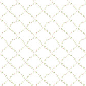 PF38134 Red Rose Trellis Pretty Prints Wallpaper By Galerie